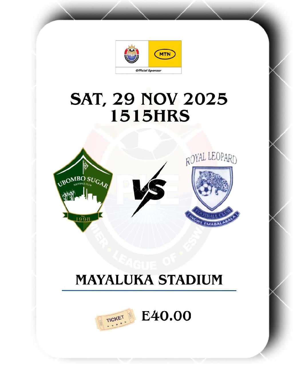 MTN PLE Mayaluka Stadium 291125 Pic